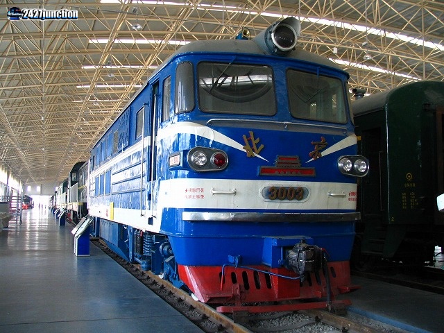 中国鉄道博物館ディーゼル機関車・電気機関車