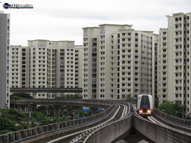 シンガポールLRT センカン線（Sengkang Line）