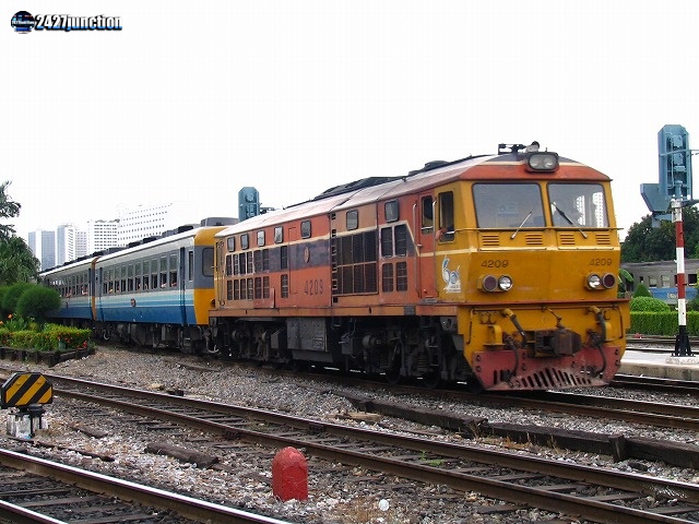 タイ国鉄JR西日本譲渡車両